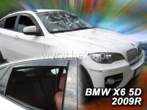 Langų vėjo deflektoriai BMW X6 E71/F16 (2008-2019) priekiniai ir galiniai