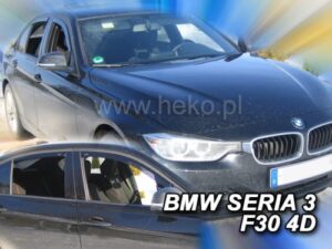 Langų vėjo deflektoriai BMW 3 serija F30 Sedanas (2011-2019) priekiniai ir galiniai