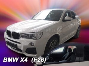Langų vėjo deflektoriai BMW X4 F26 (2014-2018) priekiniai