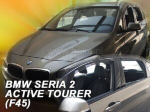 Langų vėjo deflektoriai BMW 2 serija F45 Active Tourer (2014-2021) 5 durų priekiniai ir galiniai