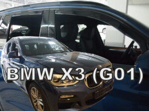Langų vėjo deflektoriai BMW X3 G01 (2017➝) priekiniai ir galiniai