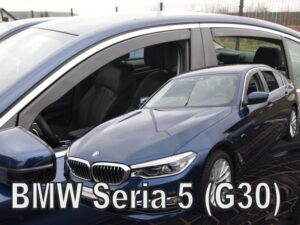 Langų vėjo deflektoriai BMW 5 serija G30 Sedanas (2017➝) priekiniai ir galiniai