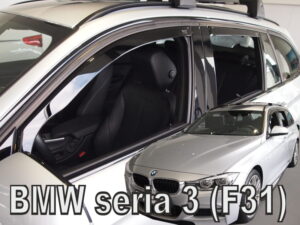 Langų vėjo deflektoriai BMW 3 serija F31 Universalas (2011-2019) priekiniai ir galiniai