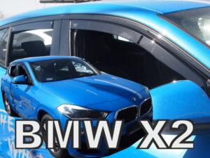 Langų vėjo deflektoriai BMW X2 F39 (2018➝) priekiniai ir galiniai