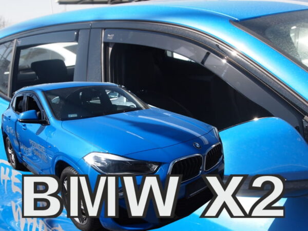 Langų vėjo deflektoriai BMW X2 F39 (2018➝) priekiniai ir galiniai
