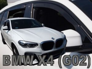 Langų vėjo deflektoriai BMW X4 G02 (2018➝) priekiniai ir galiniai