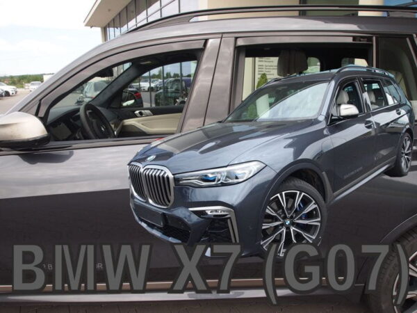 Langų vėjo deflektoriai BMW X7 G07 (2019➝) priekiniai ir galiniai