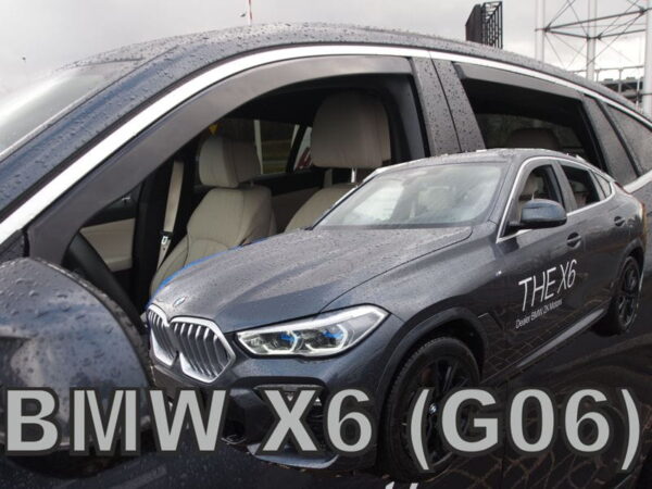 Langų vėjo deflektoriai BMW X6 G06 (2019➝) priekiniai ir galiniai