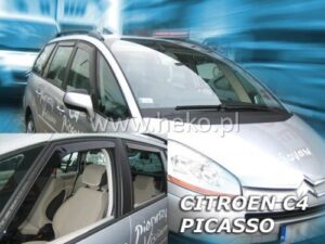 Langų vėjo deflektoriai Citroen C4 Picasso I (2006-2013) priekiniai ir galiniai