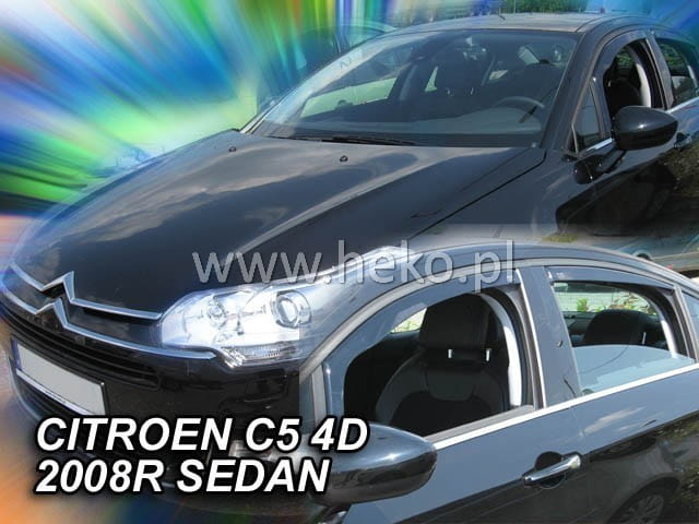 Langų vėjo deflektoriai Citroen C5 II (2008-2017) priekiniai