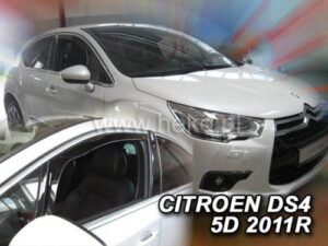 Langų vėjo deflektoriai Citroen DS4 (2011-2018) 5 durų priekiniai