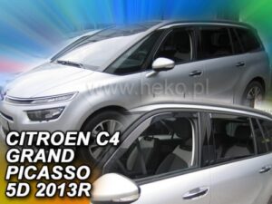 Langų vėjo deflektoriai Citroen C4 Grand Picasso II (2013-2021) priekiniai ir galiniai