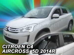 Langų vėjo deflektoriai Citroen C4 (2020→) priekiniai ir galiniai