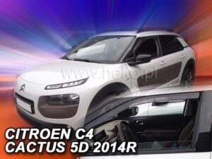 Langų vėjo deflektoriai Citroen C4 Cactus (2014-2020) priekiniai