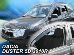 Langų vėjo deflektoriai Dacia Duster I (2010-2018) 5 durų priekiniai