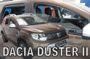 Langų vėjo deflektoriai Dacia Duster II (2018-2024) 5 durų priekiniai ir galiniai