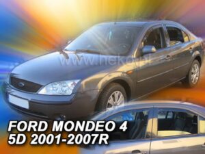 Langų vėjo deflektoriai Ford Mondeo MK3 Sedanas Hatchback (2000-2007) priekiniai ir galiniai