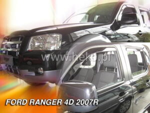 Langų vėjo deflektoriai Ford Ranger (2006-2012) 4 durų priekiniai ir galiniai