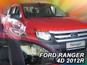 Langų vėjo deflektoriai Ford Ranger (2012-2016) 4 durų priekiniai