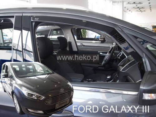 Langų vėjo deflektoriai Ford Galaxy III (2015➝) priekiniai