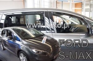 Langų vėjo deflektoriai Ford S-Max II (2015➝) priekiniai ir galiniai