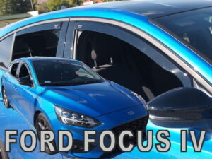 Langų vėjo deflektoriai Ford Focus MK4 Hatchback (2018➝) 5 durų priekiniai ir galiniai