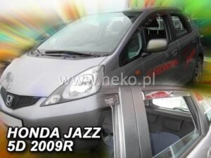 Langų vėjo deflektoriai Honda Jazz II (2008-2015) priekiniai ir galiniai