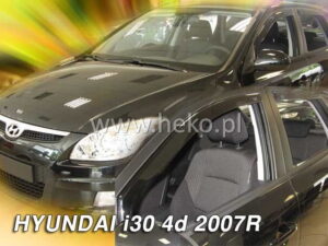 Langų vėjo deflektoriai Hyundai i30 I Hatchback (2007-2012) 5 durų priekiniai