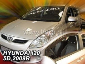 Langų vėjo deflektoriai Hyundai i20 I (2008-2014) 5 durų priekiniai