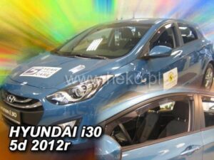 Langų vėjo deflektoriai Hyundai i30 II Hatchback Universalas (2012-2017) 5 durų priekiniai