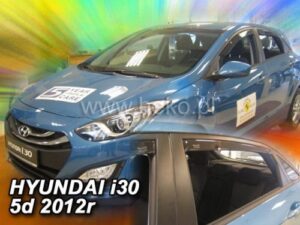 Langų vėjo deflektoriai Hyundai i30 II Hatchback (2012-2017) 5 durų priekiniai ir galiniai