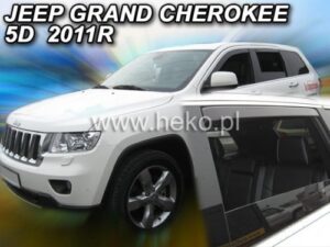 Langų vėjo deflektoriai Jeep Grand Cherokee WK2 (2010-2021) priekiniai ir galiniai