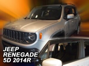 Langų vėjo deflektoriai Jeep Renegade (2014➝) priekiniai