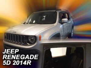 Langų vėjo deflektoriai Jeep Renegade (2014➝) priekiniai ir galiniai