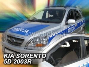 Langų vėjo deflektoriai Kia Sorento I (2002-2009) priekiniai