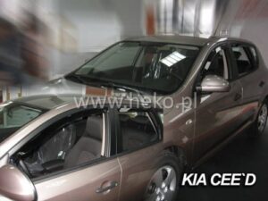 Langų vėjo deflektoriai Kia Ceed I (2007-2012) 5 durų priekiniai ir galiniai