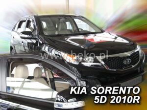 Langų vėjo deflektoriai Kia Sorento II (2009-2015) priekiniai
