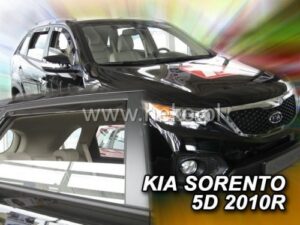 Langų vėjo deflektoriai Kia Sorento II (2009-2015) priekiniai ir galiniai