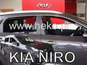 Langų vėjo deflektoriai Kia Niro (2016-2022) priekiniai ir galiniai