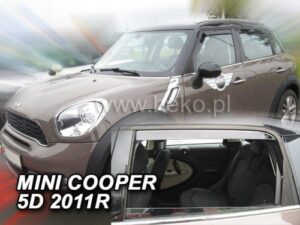 Langų vėjo deflektoriai Mini Countryman I (2010-2016) priekiniai ir galiniai