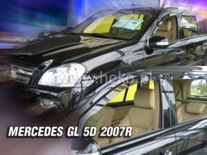 Langų vėjo deflektoriai Mercedes GL-klasė X164 (2006-2012) priekiniai