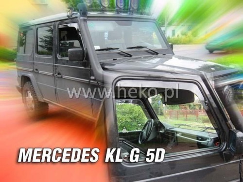 Langų vėjo deflektoriai Mercedes G-klasė W463 (1989-2018) priekiniai
