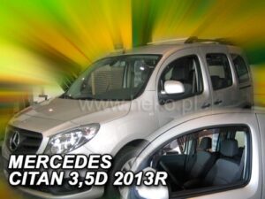 Langų vėjo deflektoriai Mercedes Citan W415 (2012-2021) priekiniai