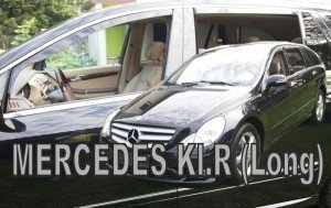 Langų vėjo deflektoriai Mercedes R-klasė W251 Long (2005-2017) priekiniai ir galiniai