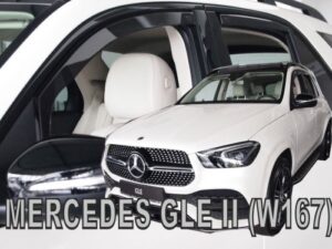 Langų vėjo deflektoriai Mercedes GLE-klasė V167 (2019➝) priekiniai ir galiniai