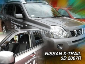 Langų vėjo deflektoriai Nissan X-Trail II T31 (2008-2014) priekiniai
