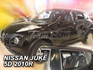 Langų vėjo deflektoriai Nissan Juke I (2010-2019) priekiniai ir galiniai