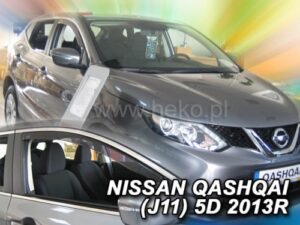Langų vėjo deflektoriai Nissan Qashqai II J11 (2013-2021) priekiniai