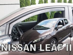 Langų vėjo deflektoriai Nissan Leaf II (2017➝) priekiniai