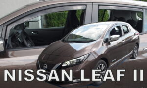 Langų vėjo deflektoriai Nissan Leaf II (2017➝) priekiniai ir galiniai